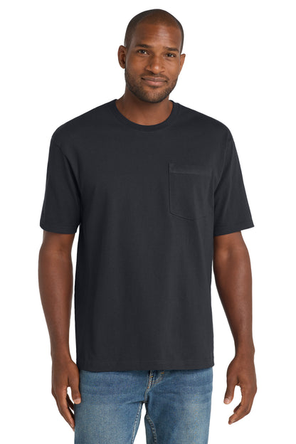 Custom Embroidered CornerStone Polos/Knits in Navy Blue