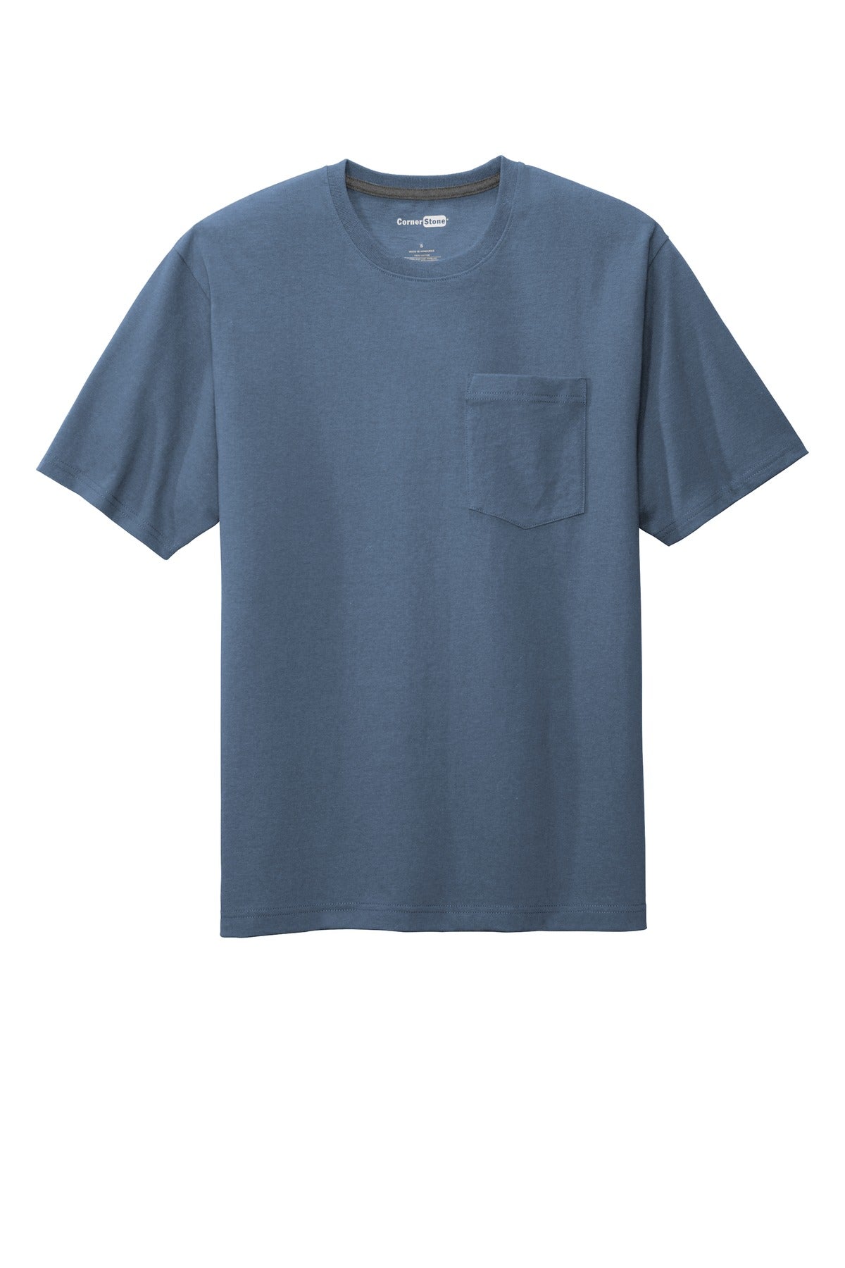 Custom Embroidered CornerStone Polos/Knits in Regatta Blue