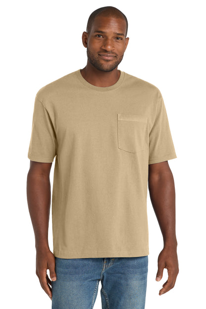 Custom Embroidered CornerStone Polos/Knits in Tan