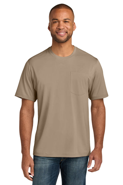 Custom Embroidered CornerStone Uniforms & Workwear in Silver Tan