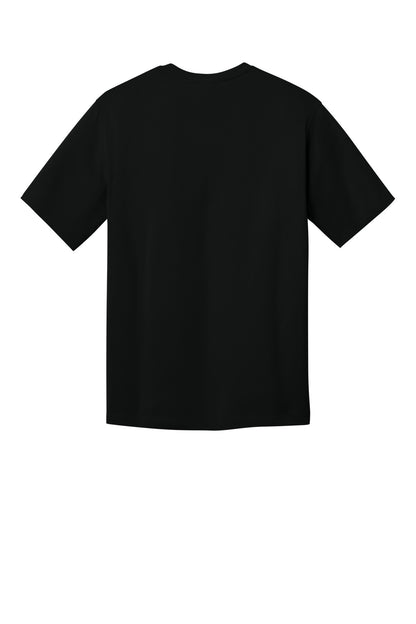 Custom Embroidered CornerStone T-Shirts  in Black