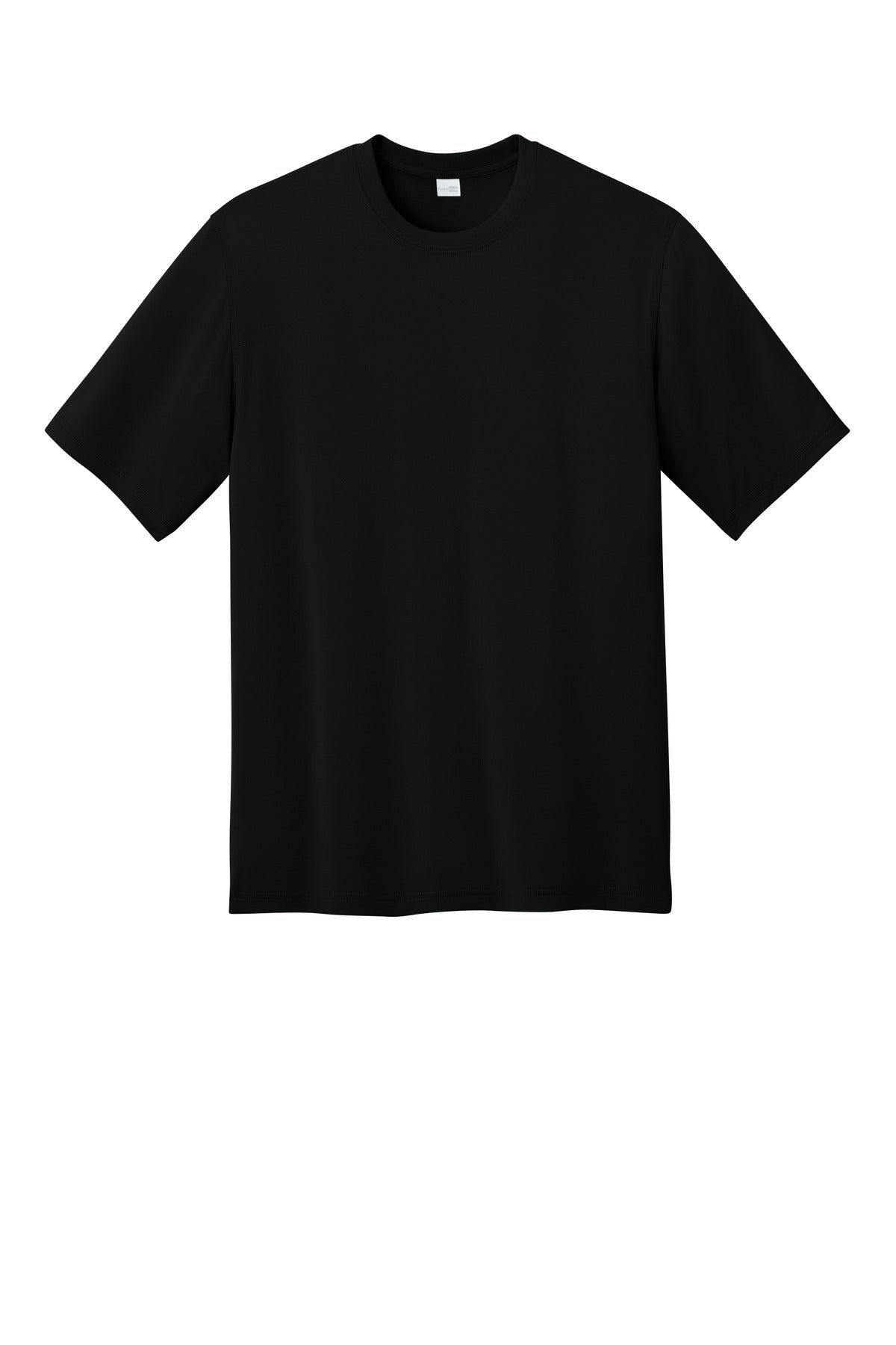 Custom Embroidered CornerStone T-Shirts  in Black