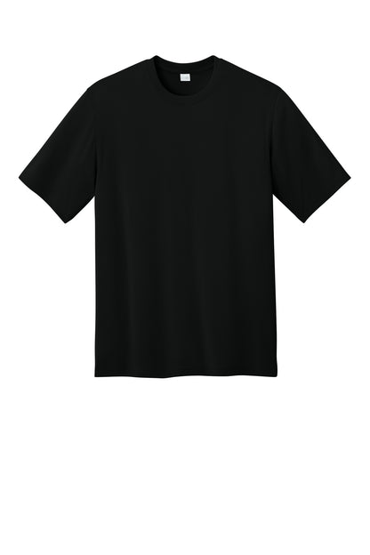 Custom Embroidered CornerStone T-Shirts  in Black