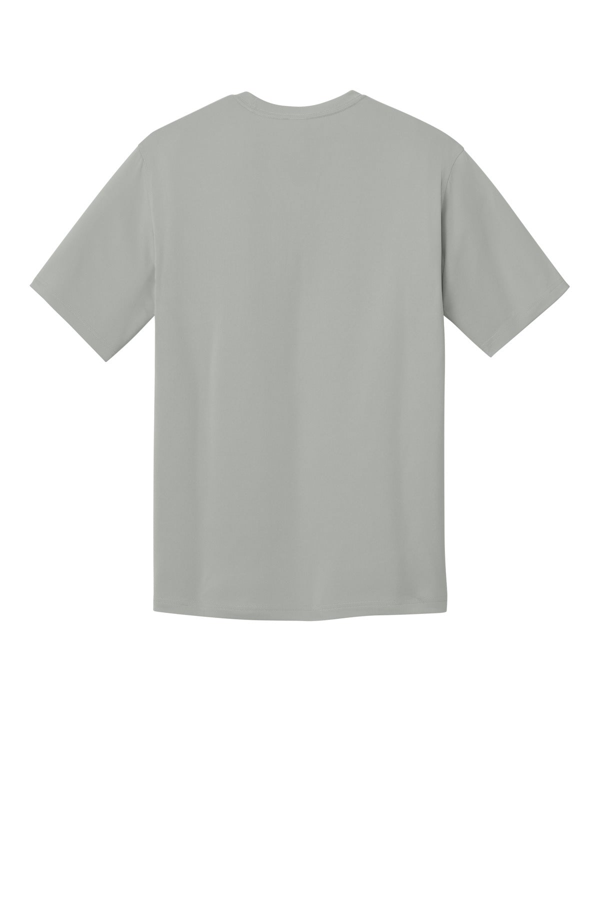 Custom Embroidered CornerStone T-Shirts  in Light Grey