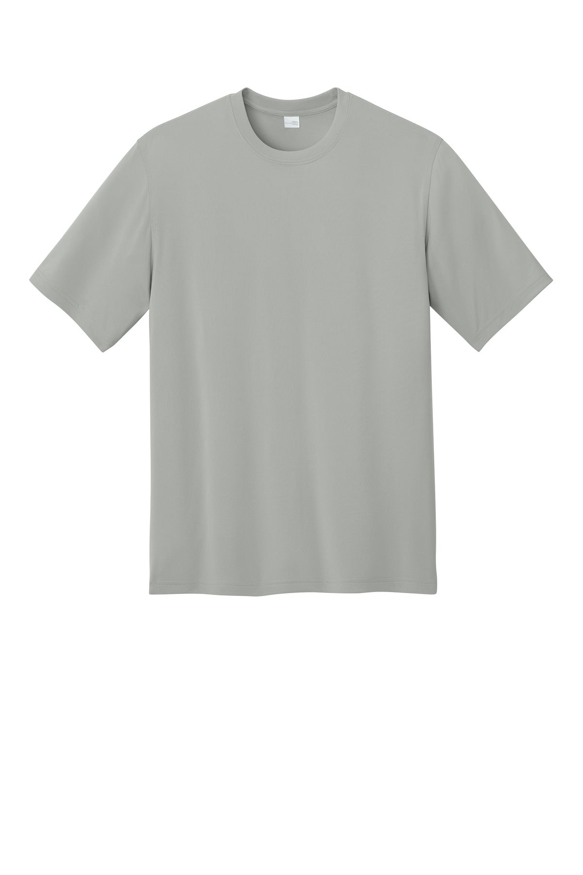 Custom Embroidered CornerStone T-Shirts  in Light Grey
