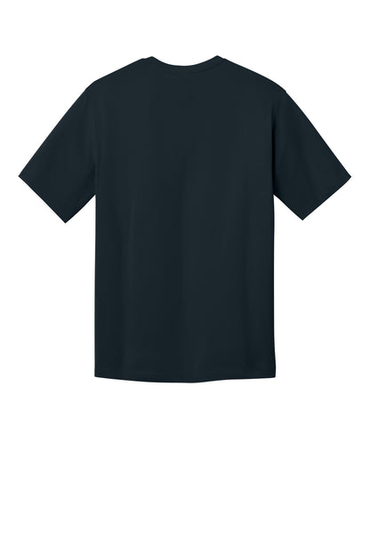 Custom Embroidered CornerStone T-Shirts  in Navy