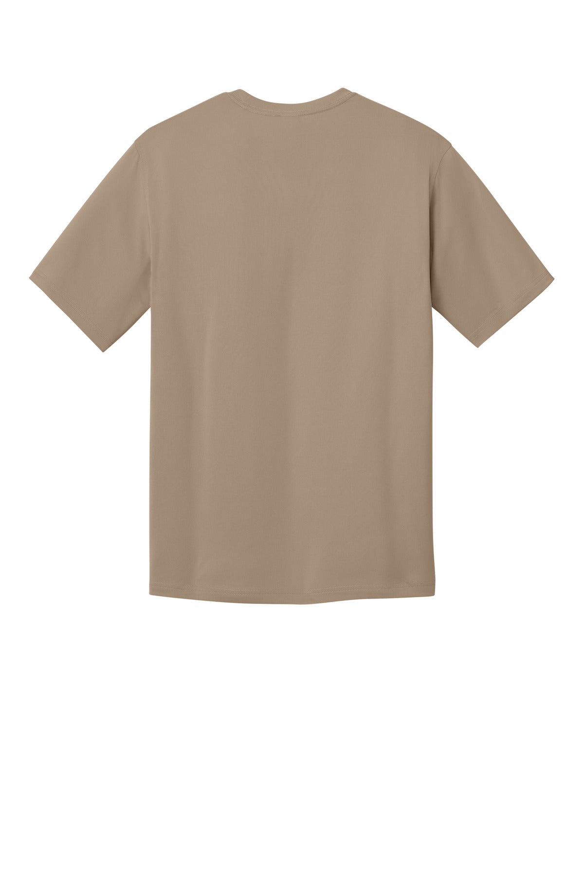 Custom Embroidered CornerStone T-Shirts  in Silver Tan