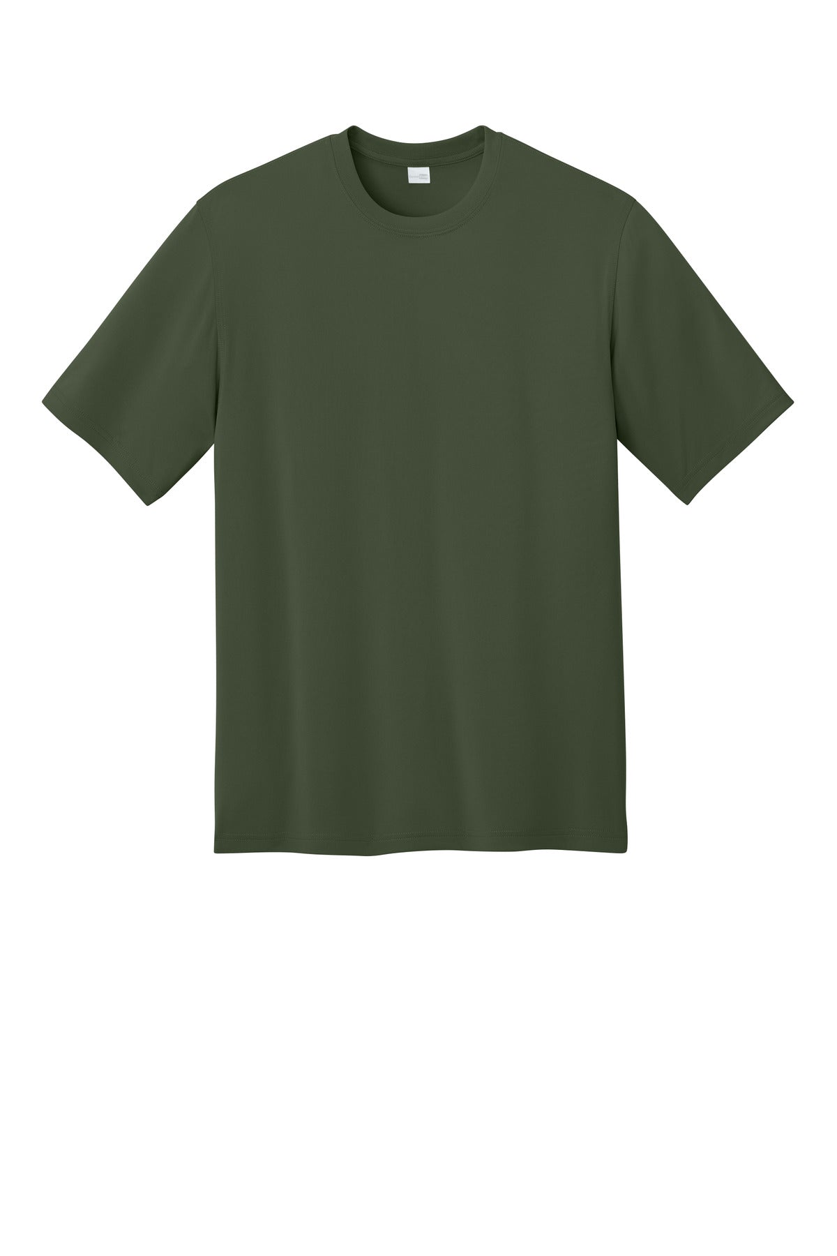 Custom Embroidered CornerStone T-Shirts  in Tactical Green