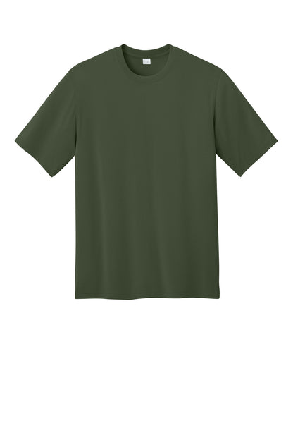 Custom Embroidered CornerStone T-Shirts  in Tactical Green
