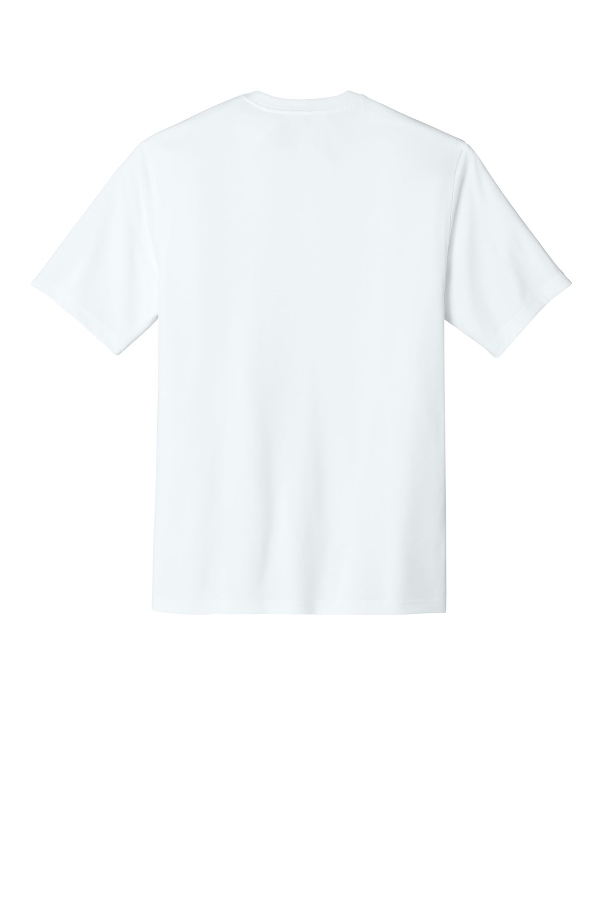 Custom Embroidered CornerStone T-Shirts  in White
