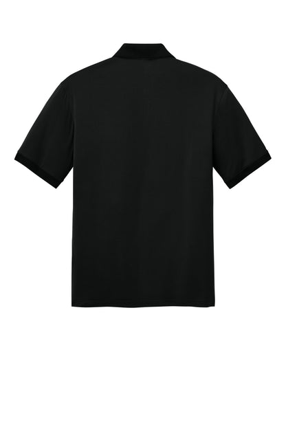 Custom Embroidered CornerStone Polos in Black