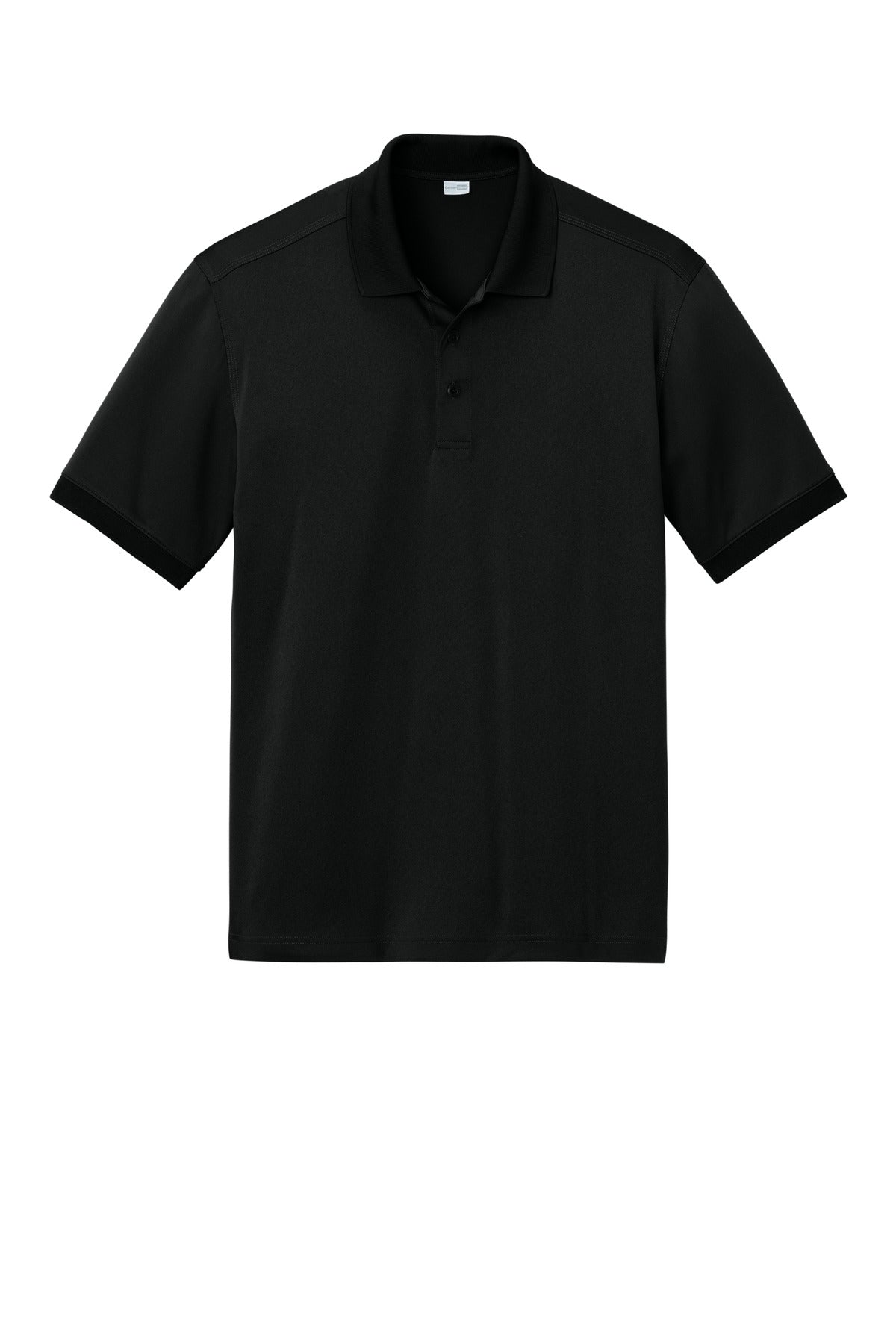 Custom Embroidered CornerStone Polos in Black