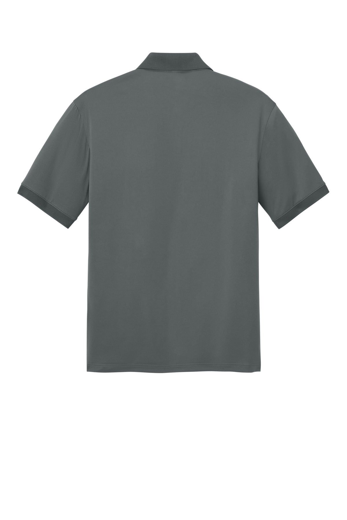 Custom Embroidered CornerStone Polos in Metal Grey
