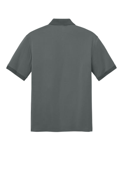Custom Embroidered CornerStone Polos in Metal Grey
