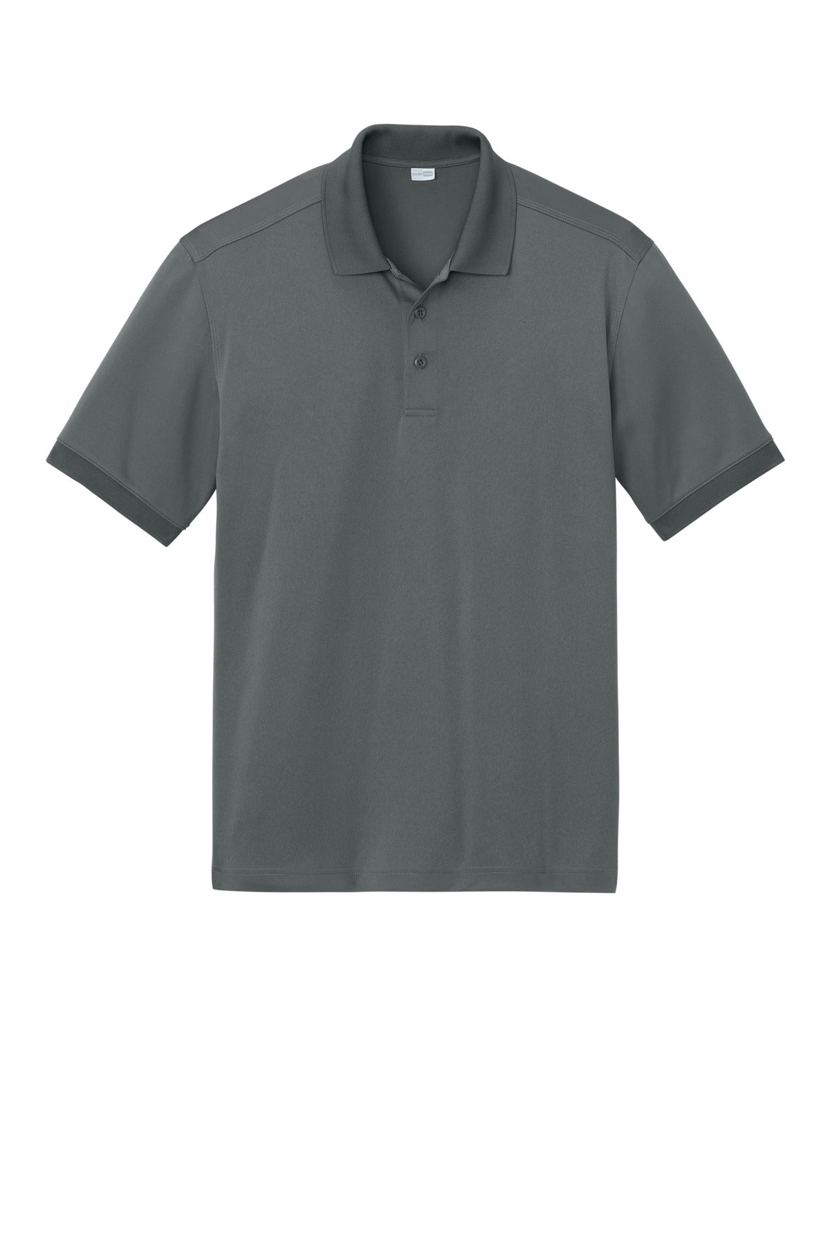 Custom Embroidered CornerStone Polos in Metal Grey