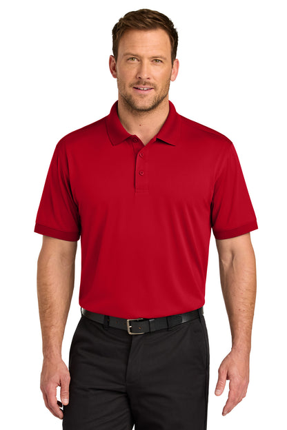 Custom Embroidered CornerStone Polos in Red