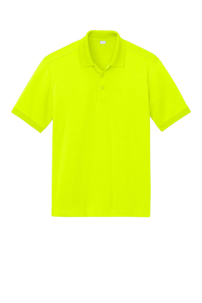 Custom Embroidered CornerStone Polos in Safety Yellow