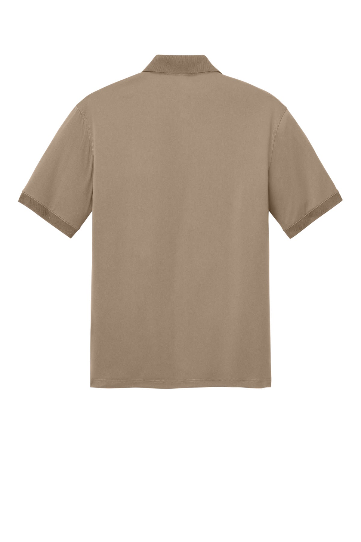 Custom Embroidered CornerStone Polos in Silver Tan