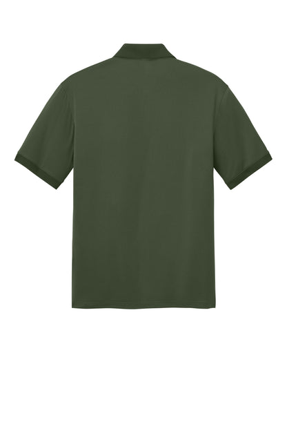 Custom Embroidered CornerStone Polos in Tactical Green