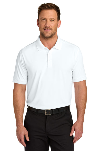 Custom Embroidered CornerStone Polos in White
