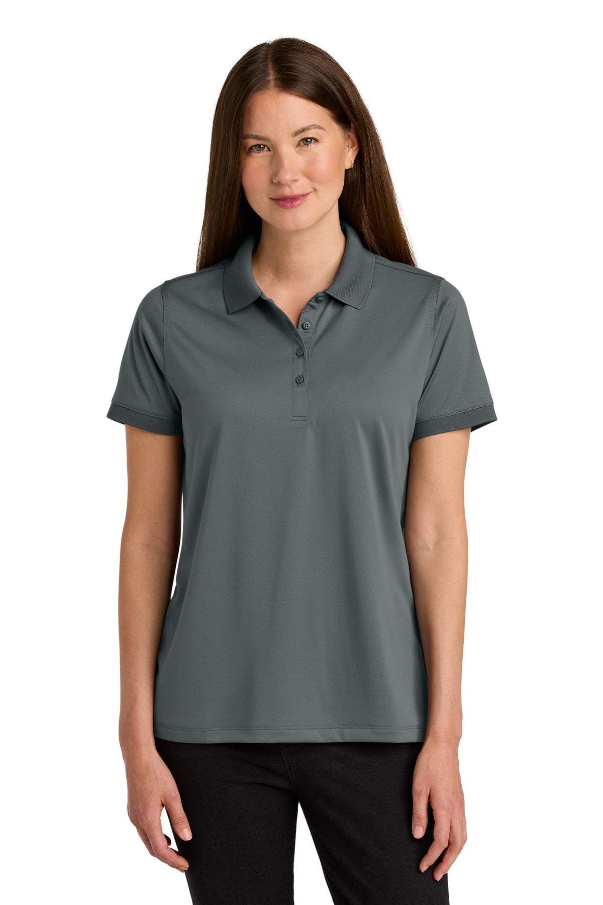 Custom Embroidered CornerStone Uniforms & Workwear in Metal Grey