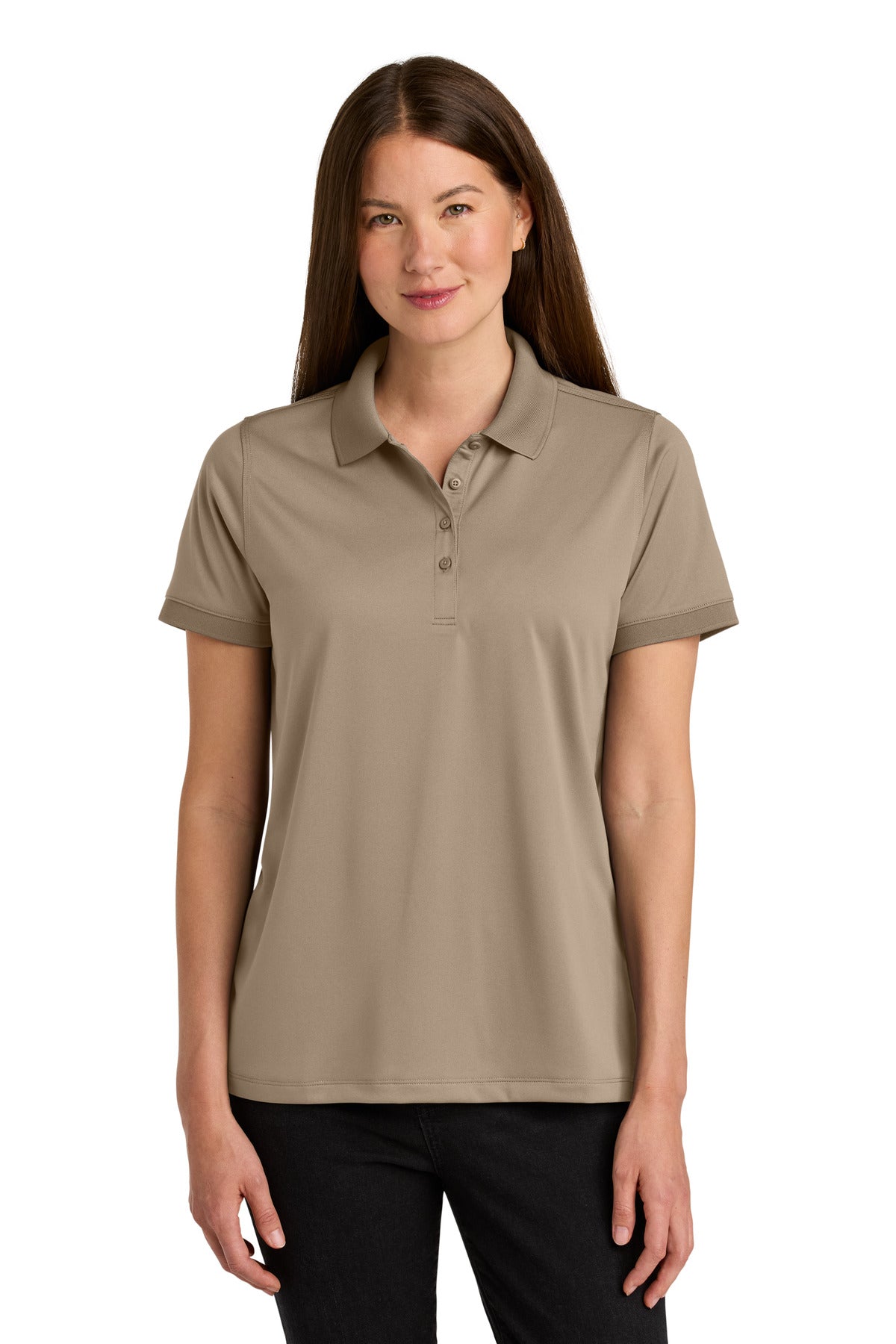 Custom Embroidered CornerStone Uniforms & Workwear in Silver Tan
