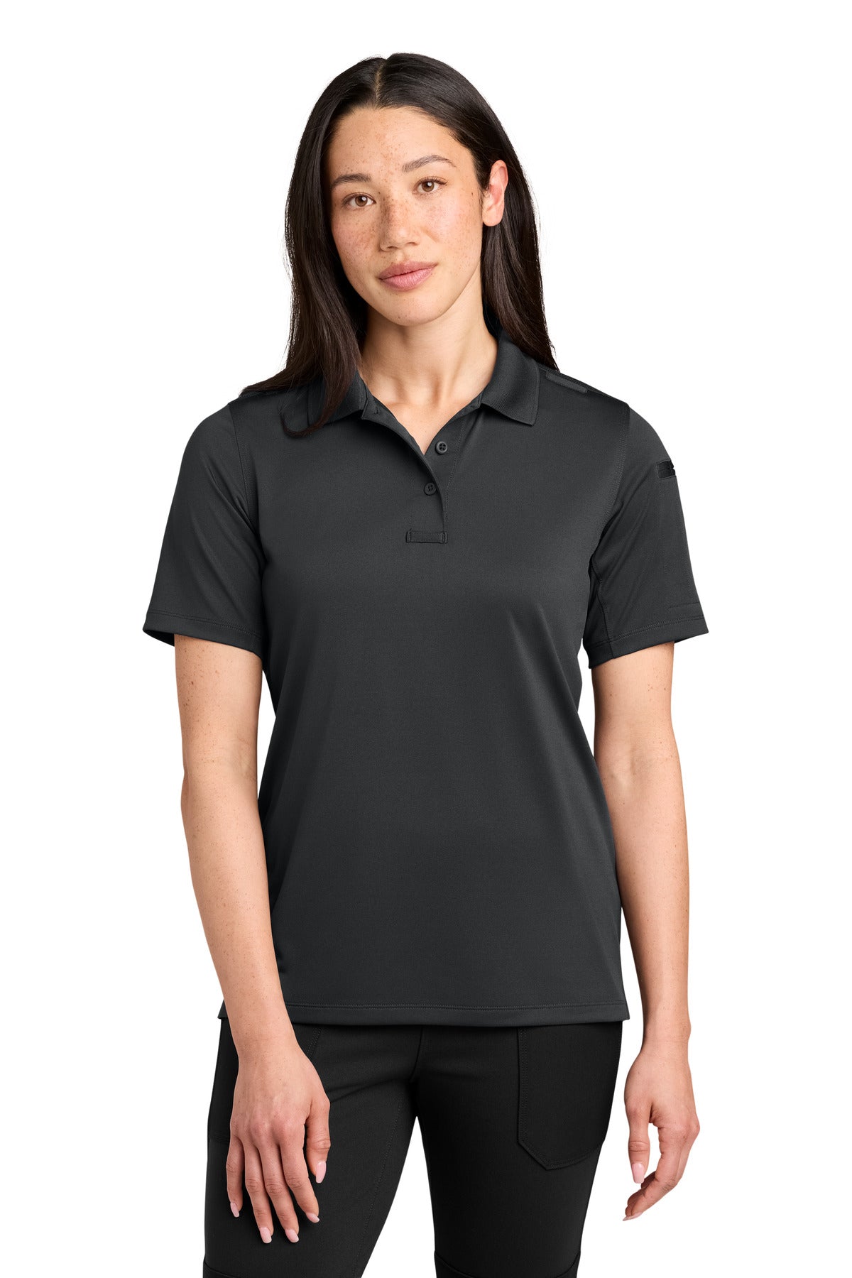 Custom Embroidered CornerStone Polos/Knits in Echo Steel