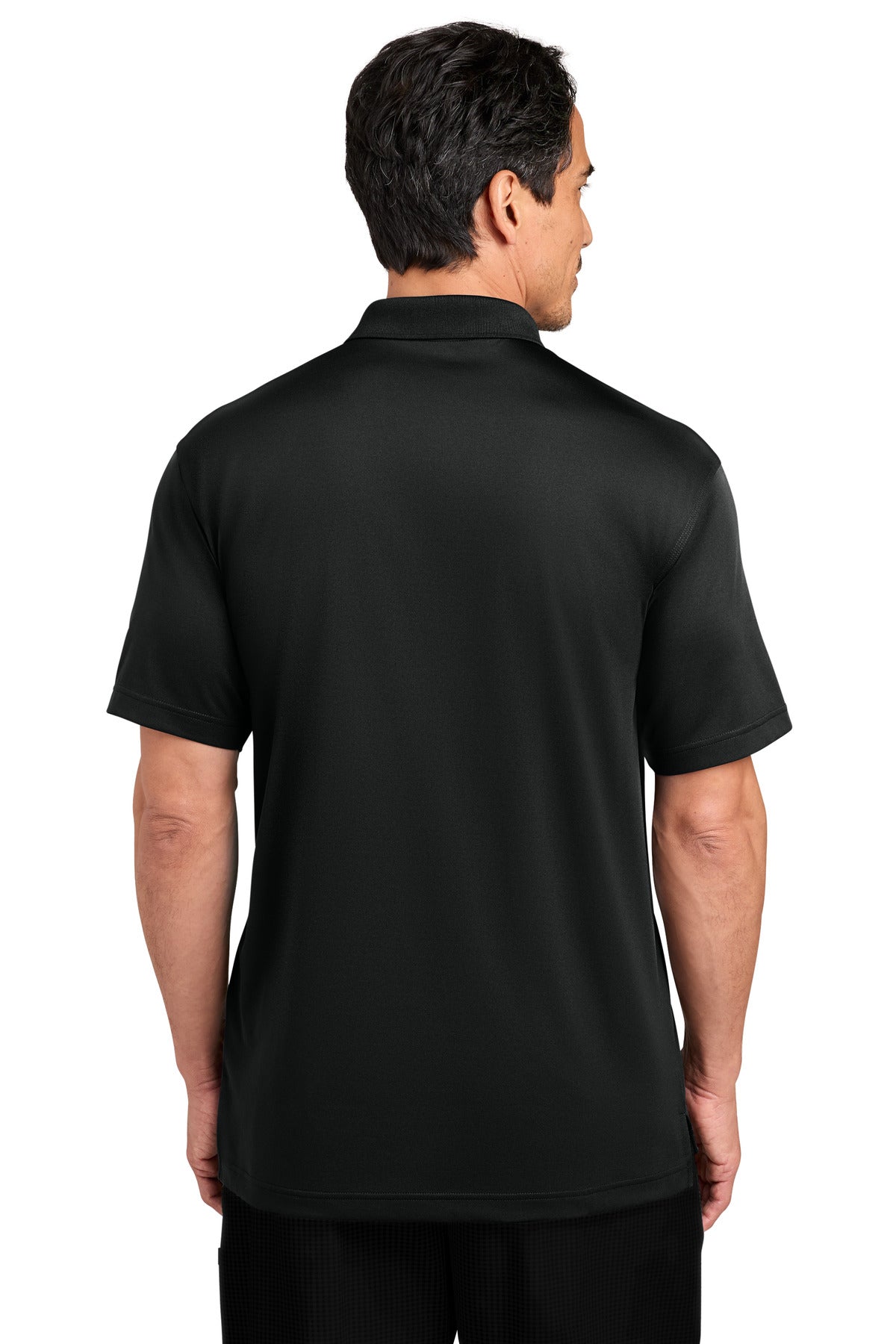Custom Embroidered CornerStone Polos in Black