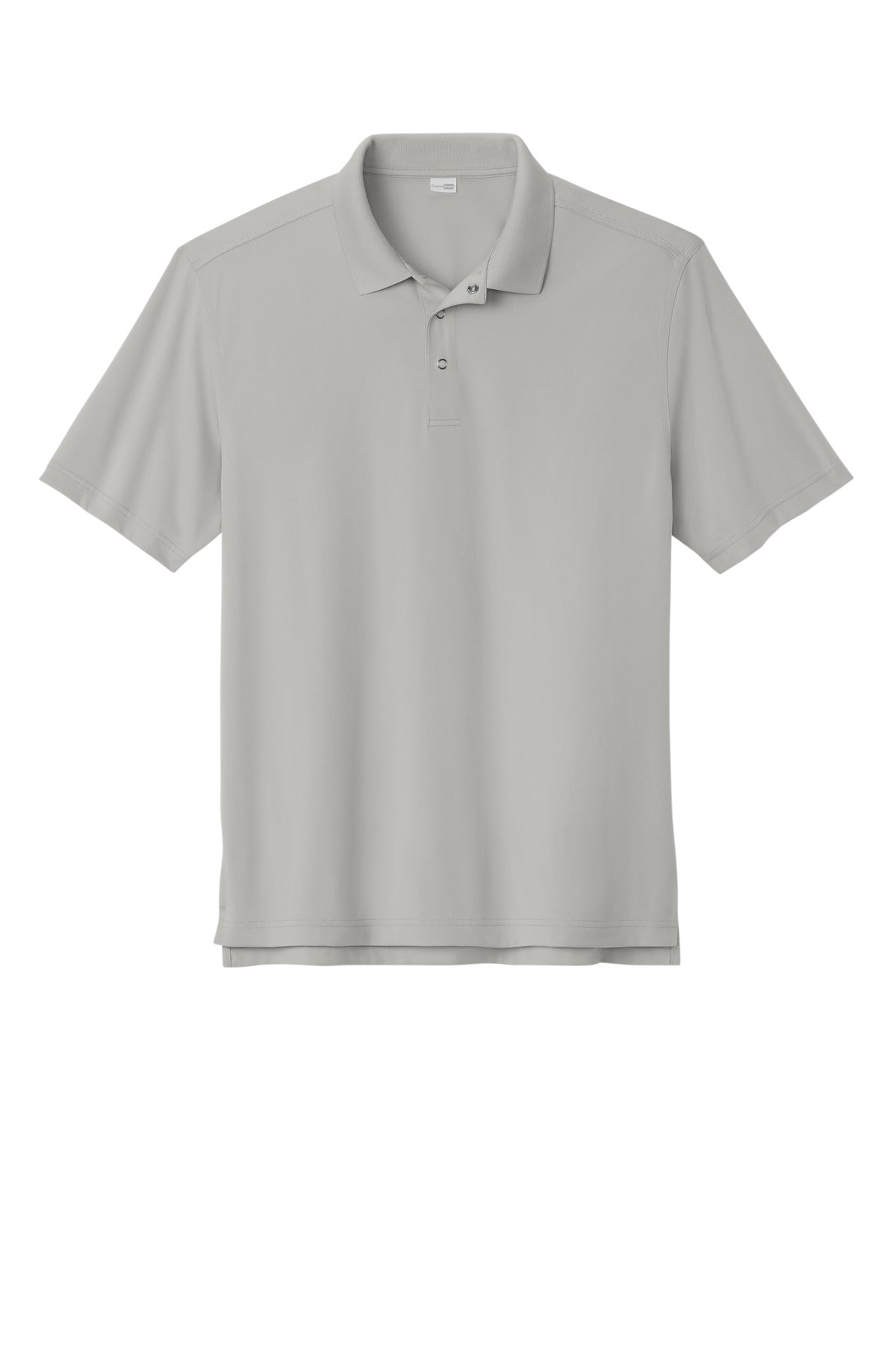 Custom Embroidered CornerStone Polos in Light Grey