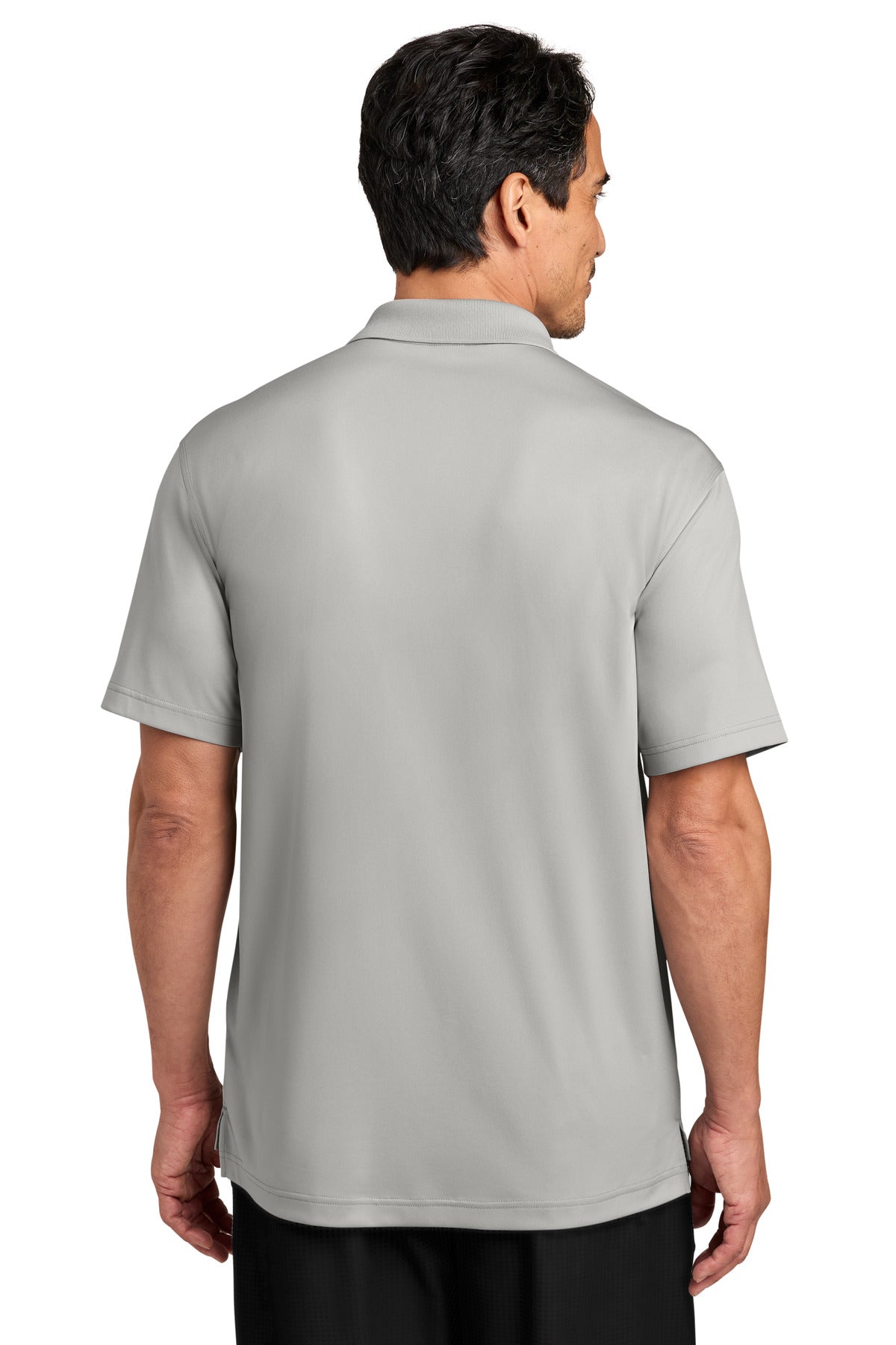Custom Embroidered CornerStone Polos in Light Grey
