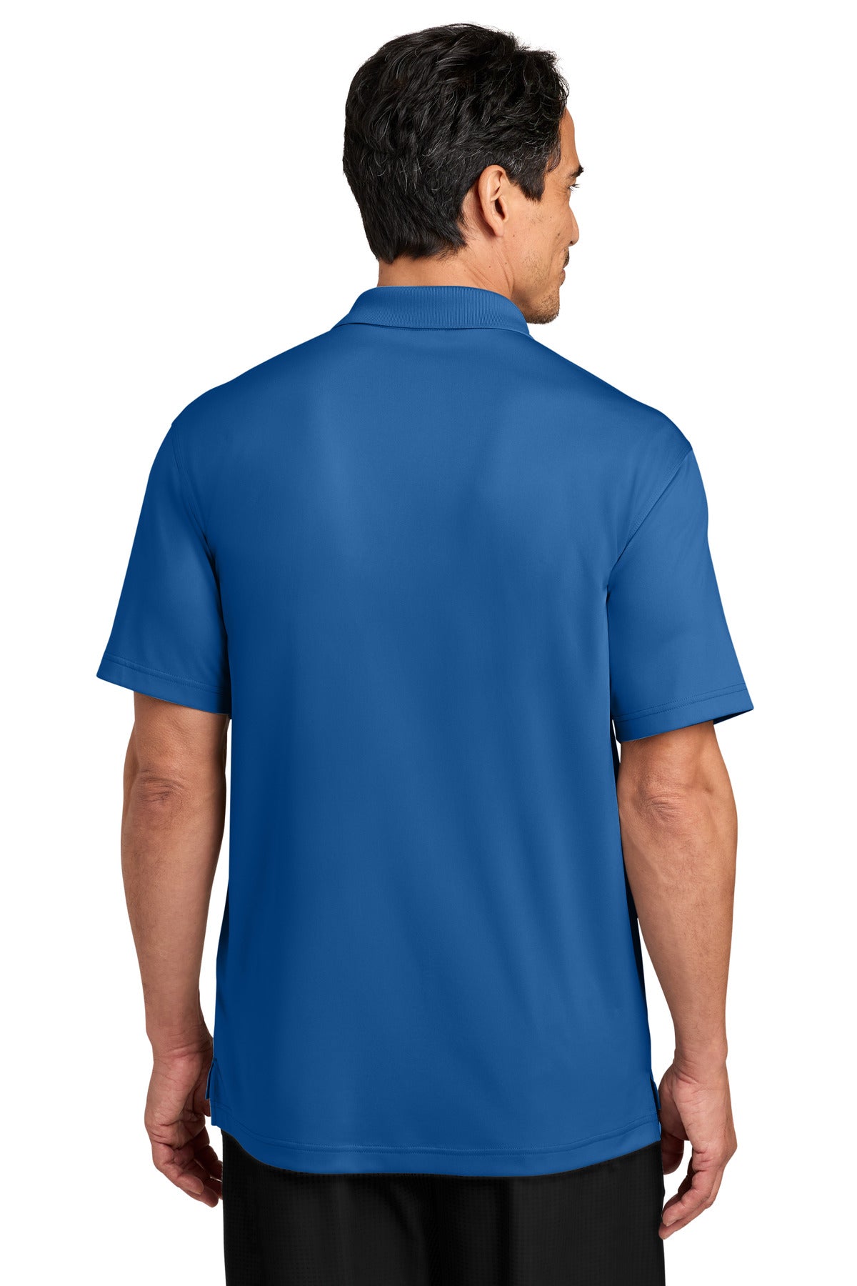 Custom Embroidered CornerStone Polos in Royal