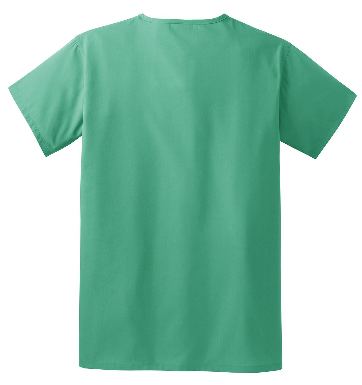Custom Embroidered CornerStone Clothing Tops in Jade Green