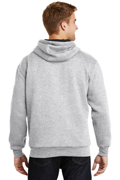 Custom Embroidered CornerStone - Heavyweight Full-Zip Hooded Sweatshirt with Thermal Lining.  CS620,Athletic Heather