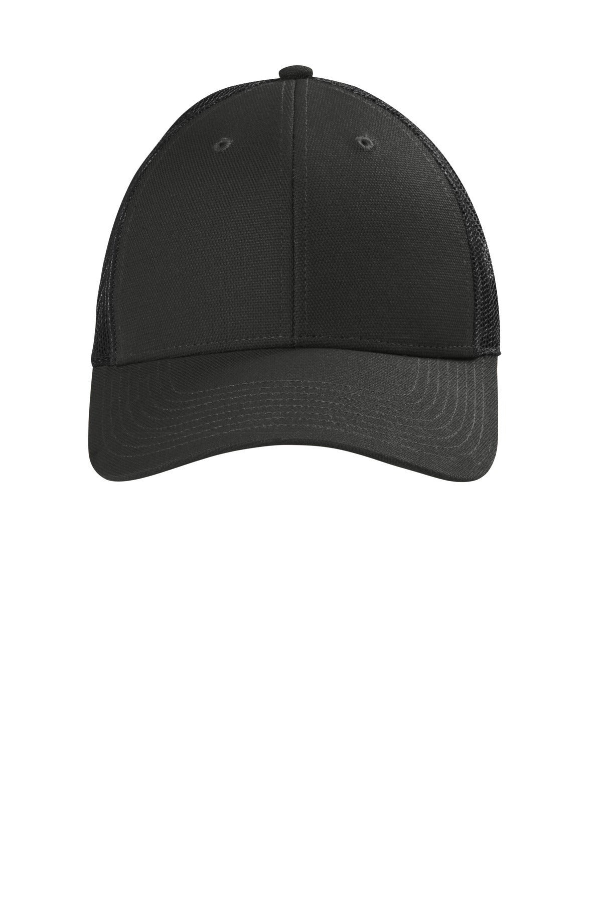 Custom Embroidered CornerStone Caps in Black