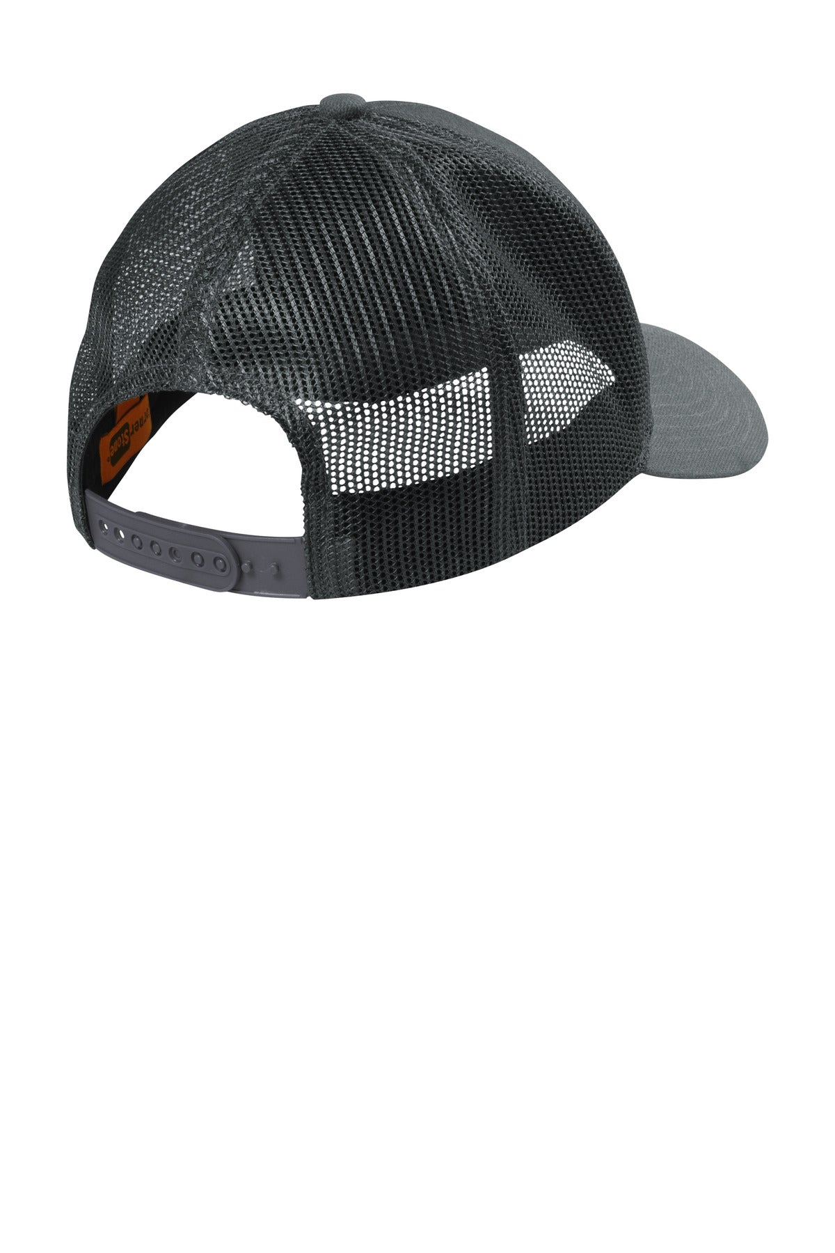 Custom Embroidered CornerStone Caps in Charcoal