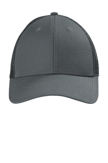 Custom Embroidered CornerStone Caps in Charcoal