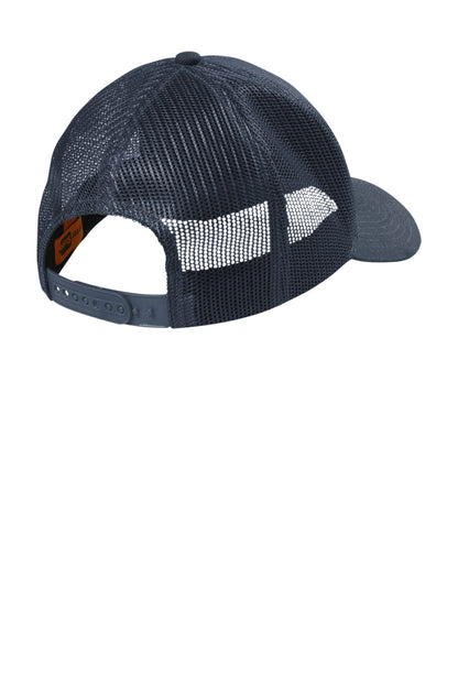 Custom Embroidered CornerStone Caps in Navy Blue