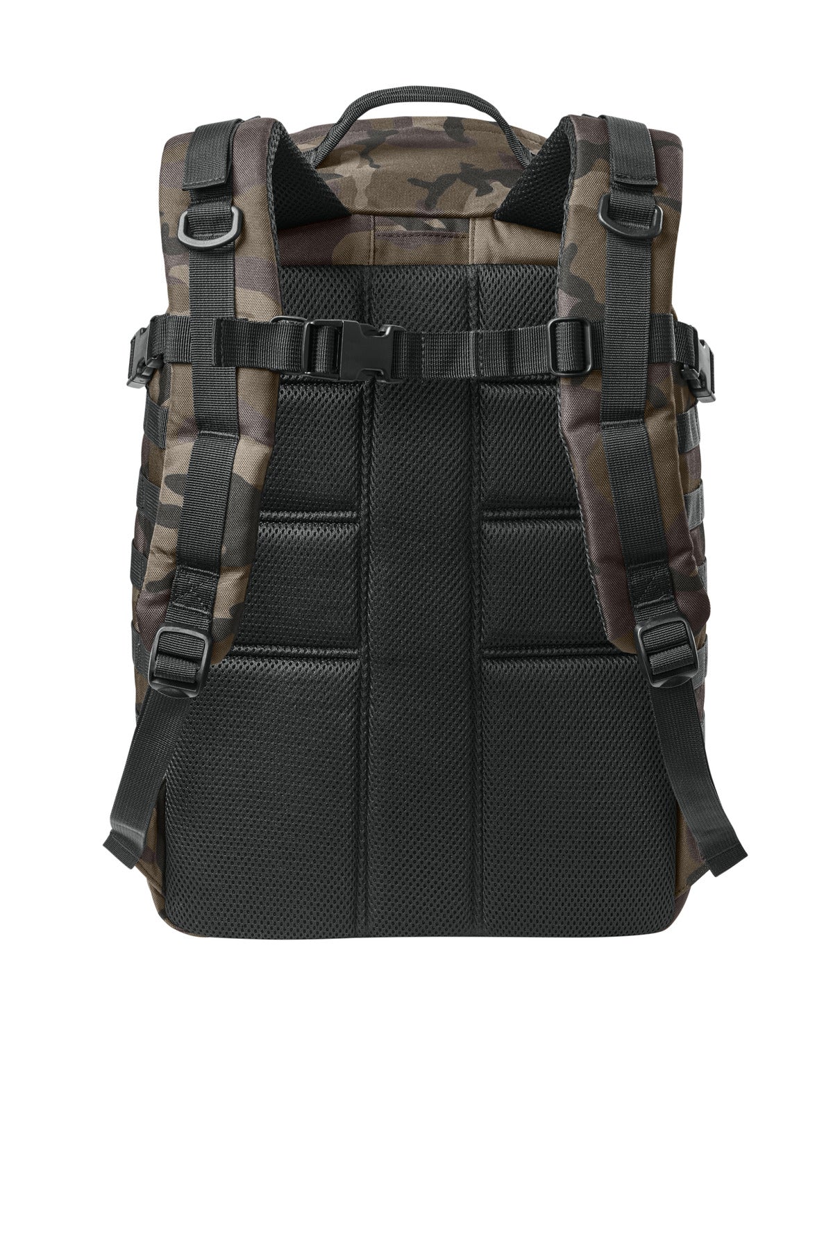 Custom Embroidered CornerStone Bags in Black Ink Camo