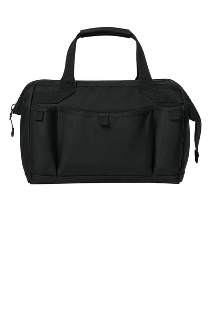 Custom Embroidered CornerStone Luggage & Bags in Black