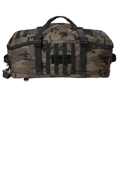 Custom Embroidered CornerStone Luggage & Bags in Black Ink Camo