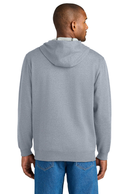Custom Embroidered CornerStone Tough Fleece Pullover Hoodie CSF630,Heather Grey