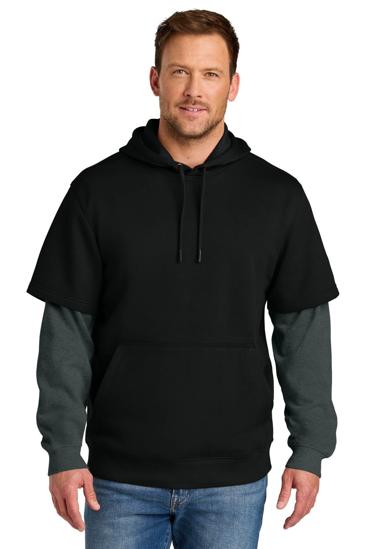CornerStone   Tough Fleece Layered Hoodie CSF632