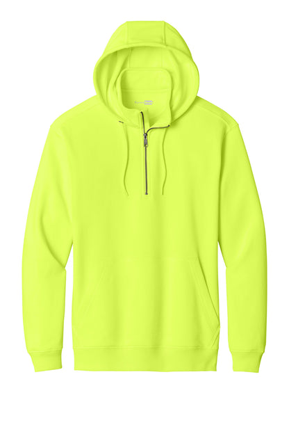 Custom Embroidered CornerStone Sweatshirts in Bright Yellow