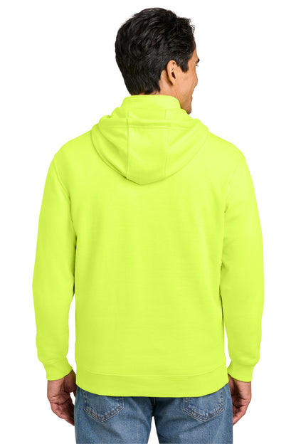 Custom Embroidered CornerStone Sweatshirts in Bright Yellow