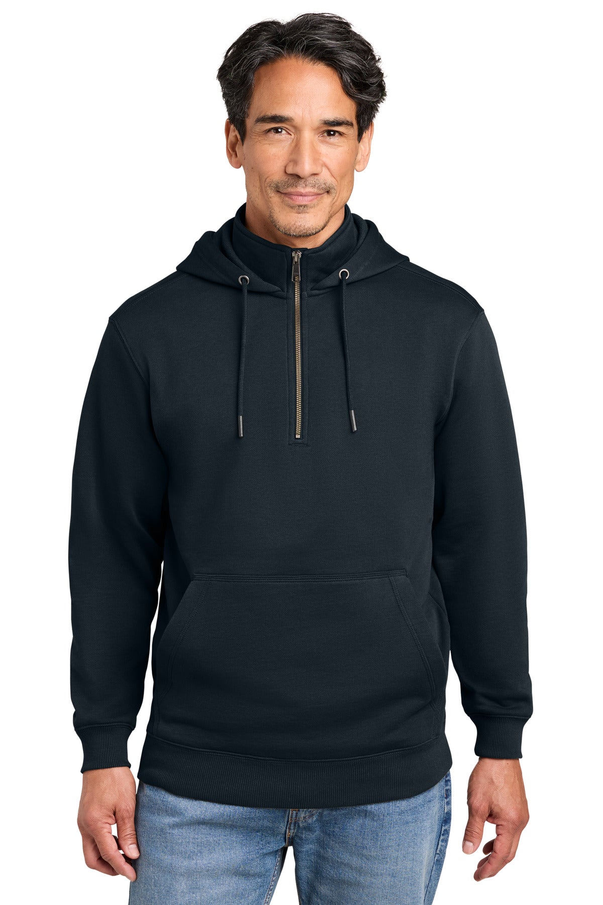 Custom Embroidered CornerStone Sweatshirts in Navy