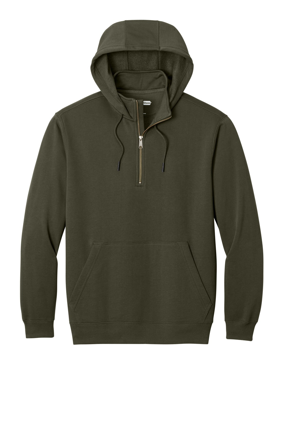 Custom Embroidered CornerStone Sweatshirts in Tundra Green
