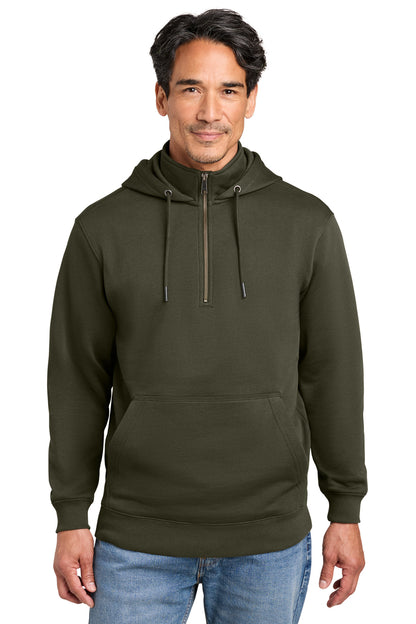 Custom Embroidered CornerStone Sweatshirts in Tundra Green