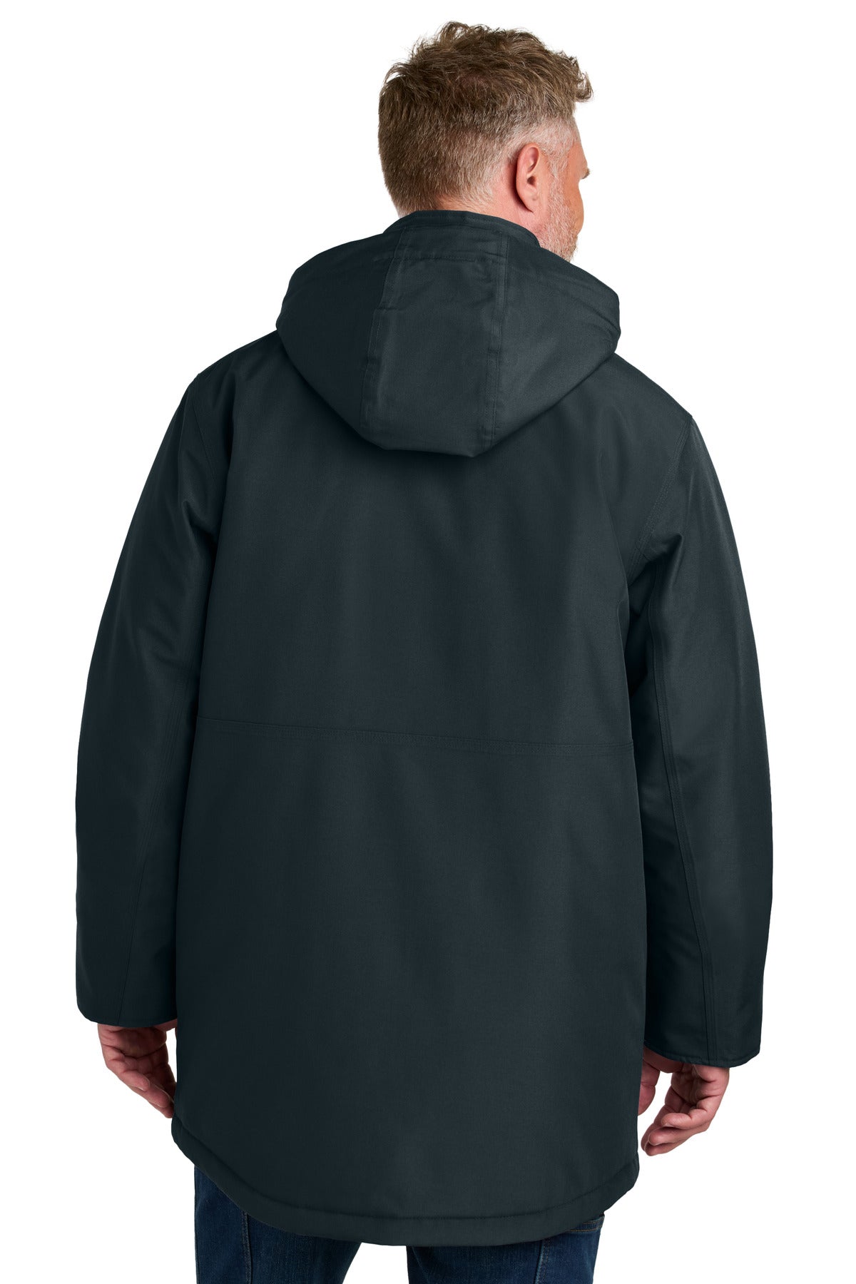 Custom Embroidered CornerStone Elements Insulated Parka CSJ10,Navy