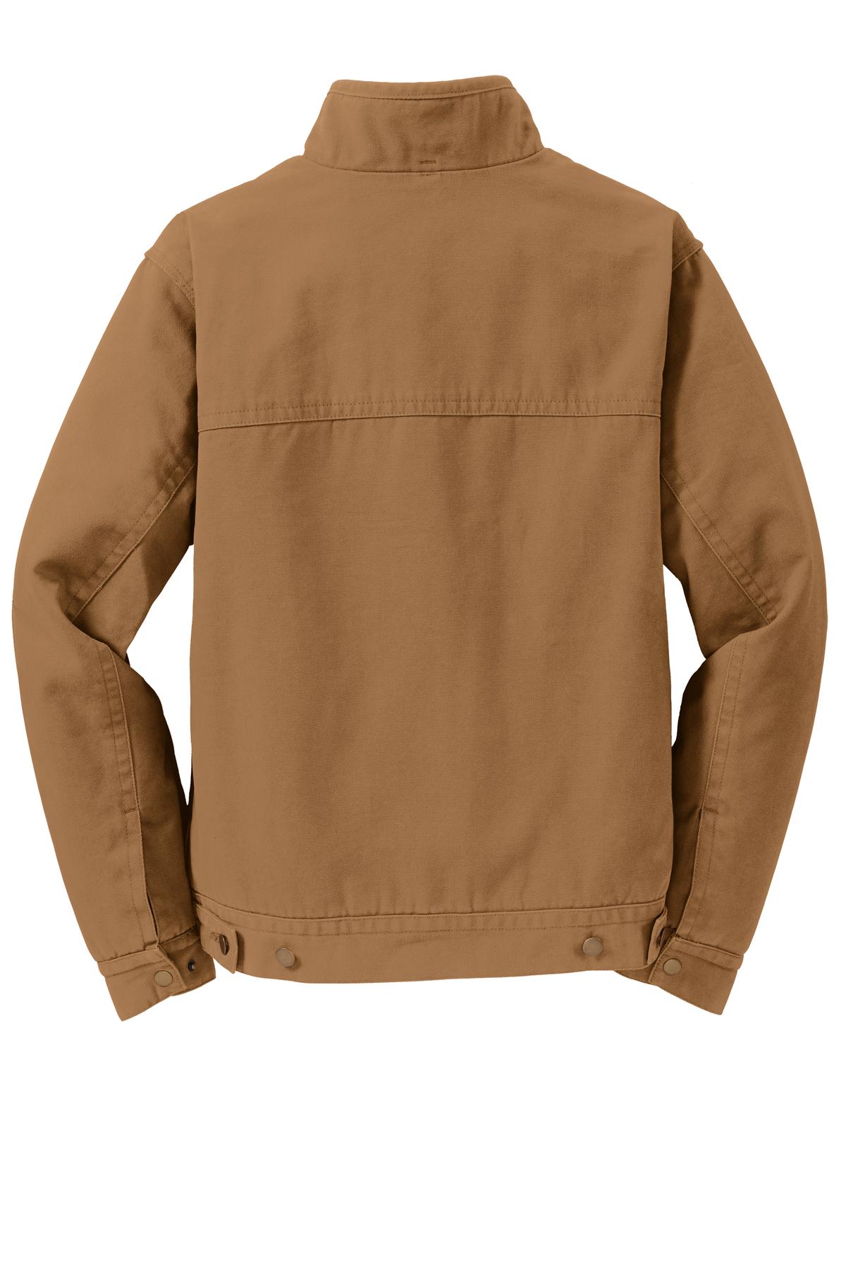 CornerStone Washed Duck Cloth Flannel-Lined Work Jacket. CSJ40