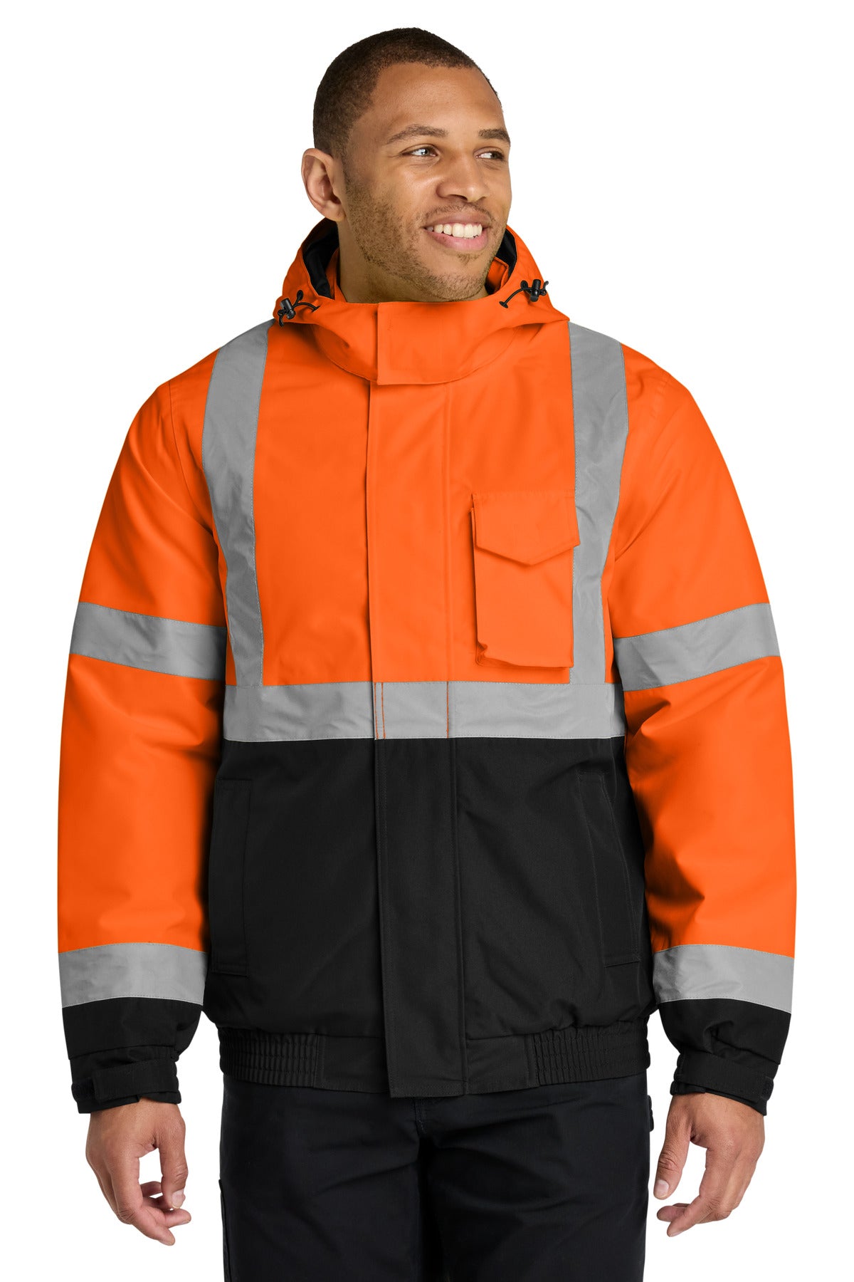 CornerStone   ANSI 107 Class 3 Economy Waterproof Insulated Bomber Jacket CSJ500